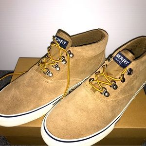 Sperry Striper Chukka leather mens 10 NWT